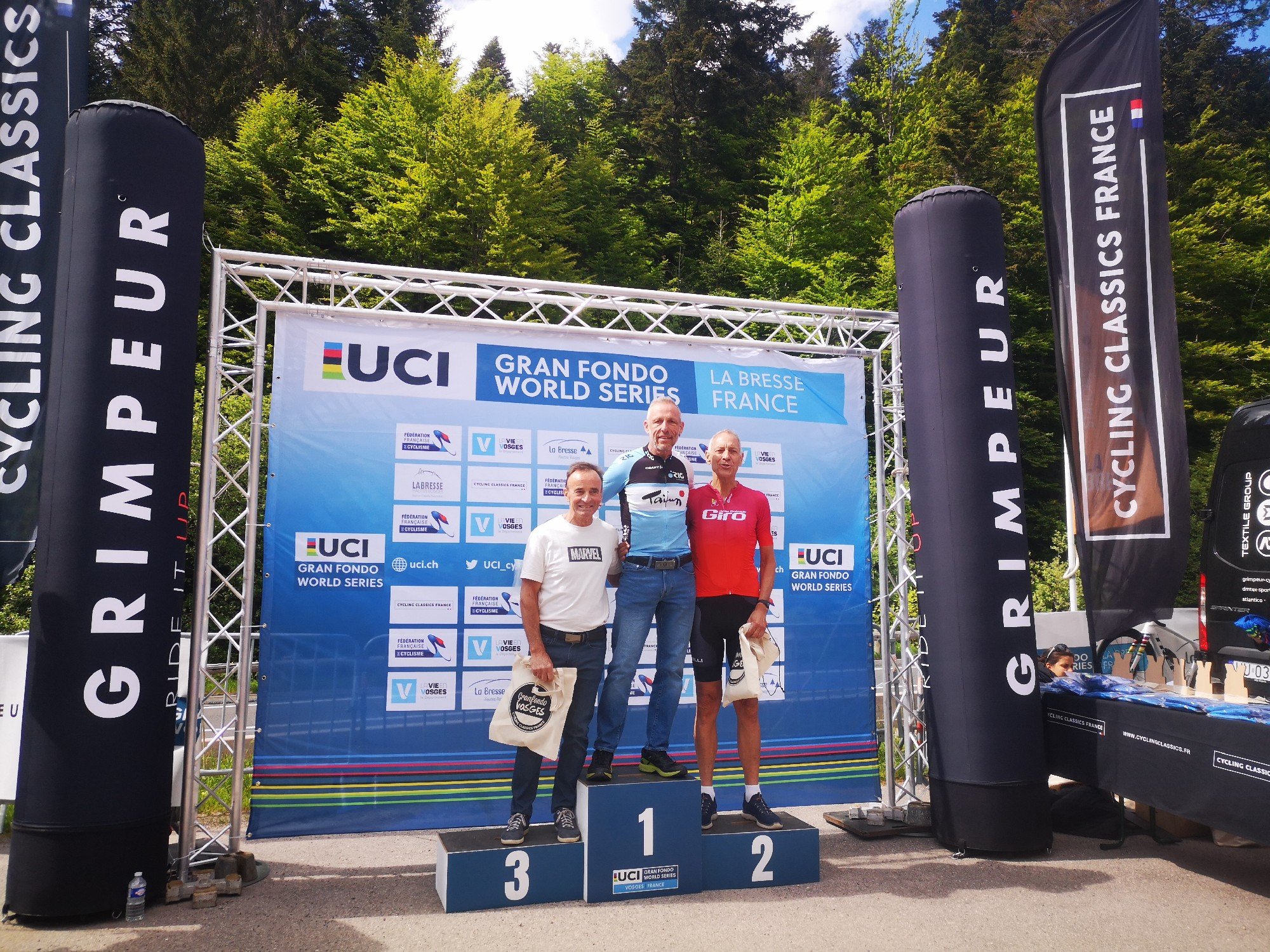 Volker Schlegel siegt beim UCI Granfondo Vosges